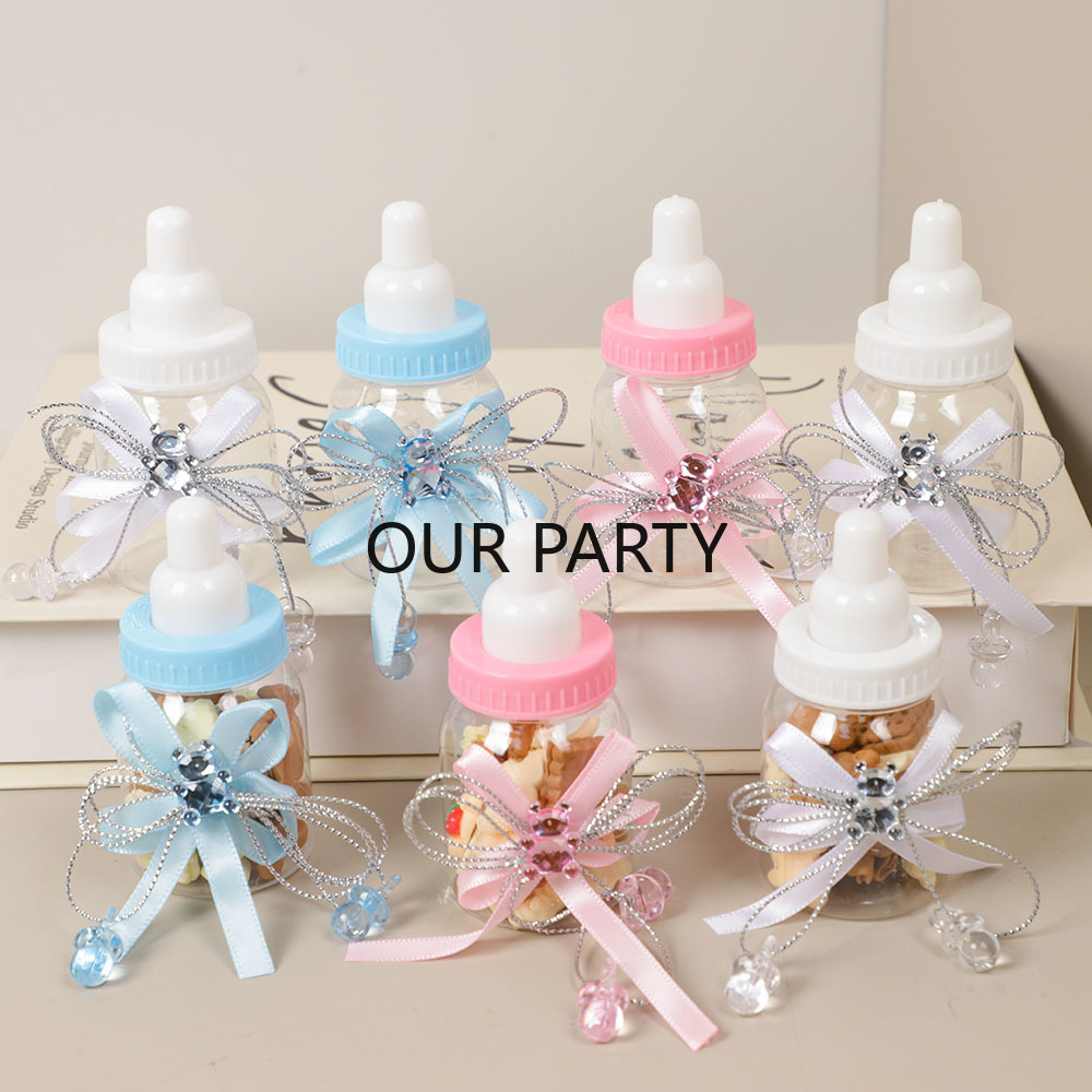 Baby Food Stuff - Botol susu plastik 6/12 buah, kotak