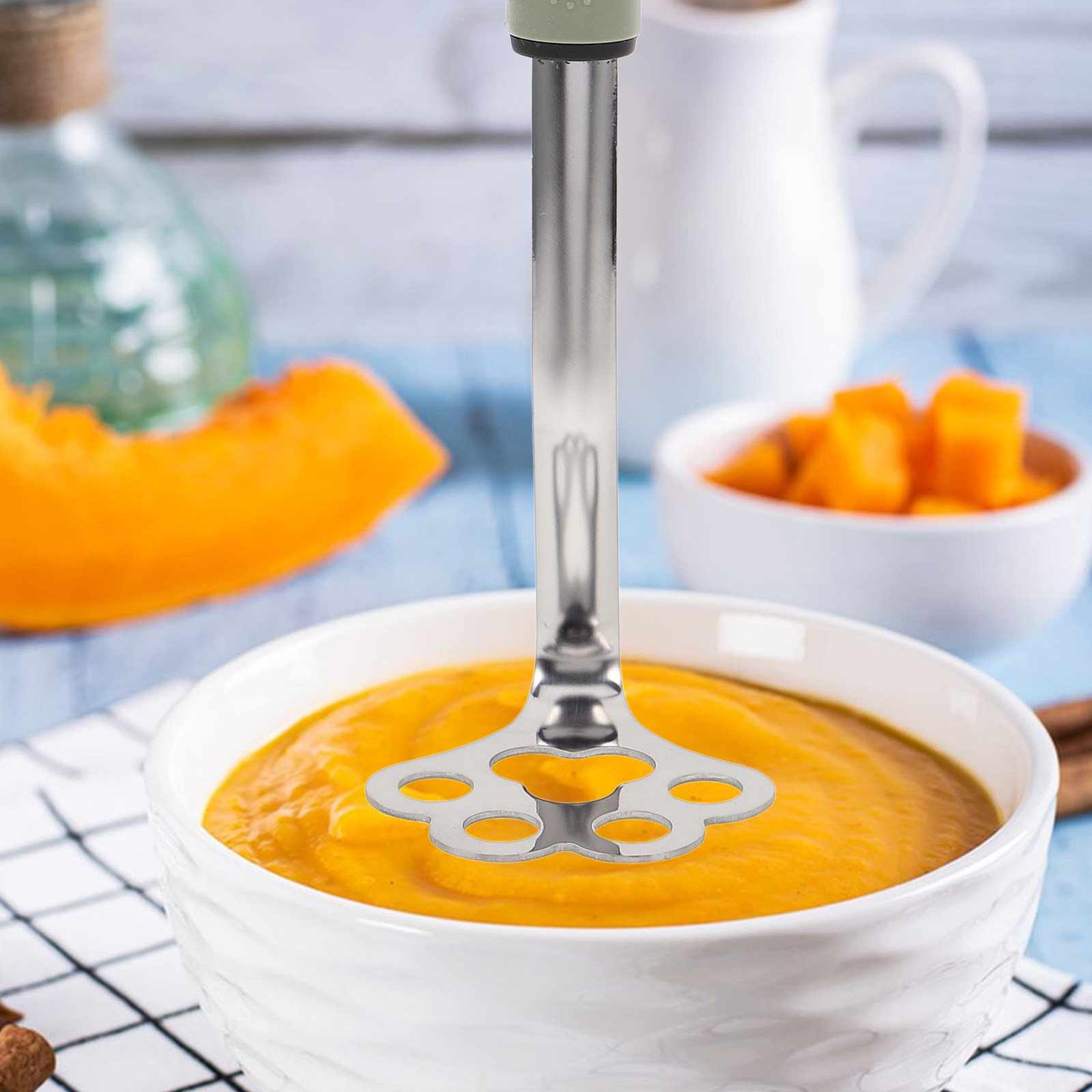 Baby Food With Avocado - Penghancur Kentang Stainless Steel Desain Satu