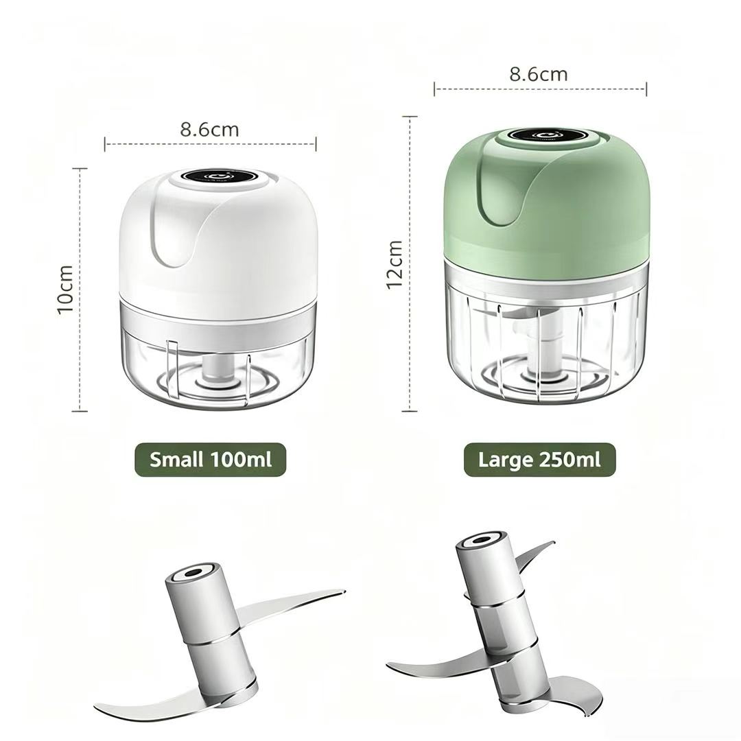 Baby Food Grinder - Penggiling Bawang Putih Elektrik 23W USB