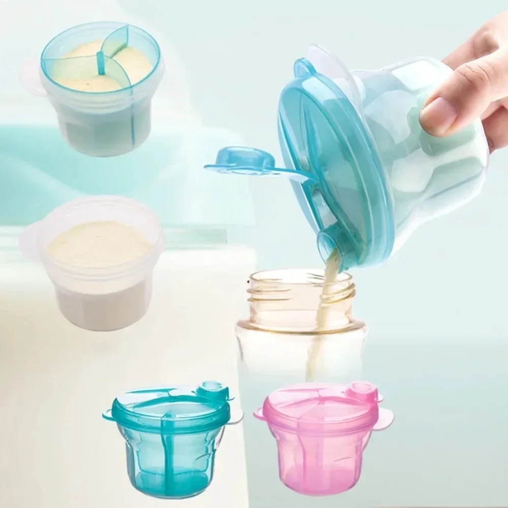 Baby Food Diet - Dispenser Formula Portabel 3 Grid untuk