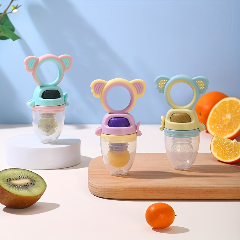 Baby Food Pouches - Pengumpan Buah Bayi Tipe Putar, Pengumpan