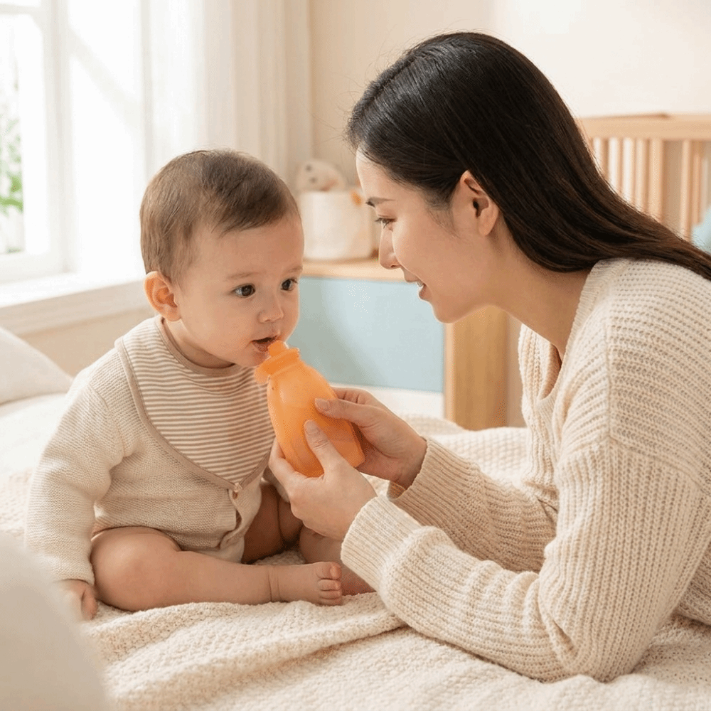 Baby Food Pouches - Kantong Makanan Bayi Bebas BPA Silikon