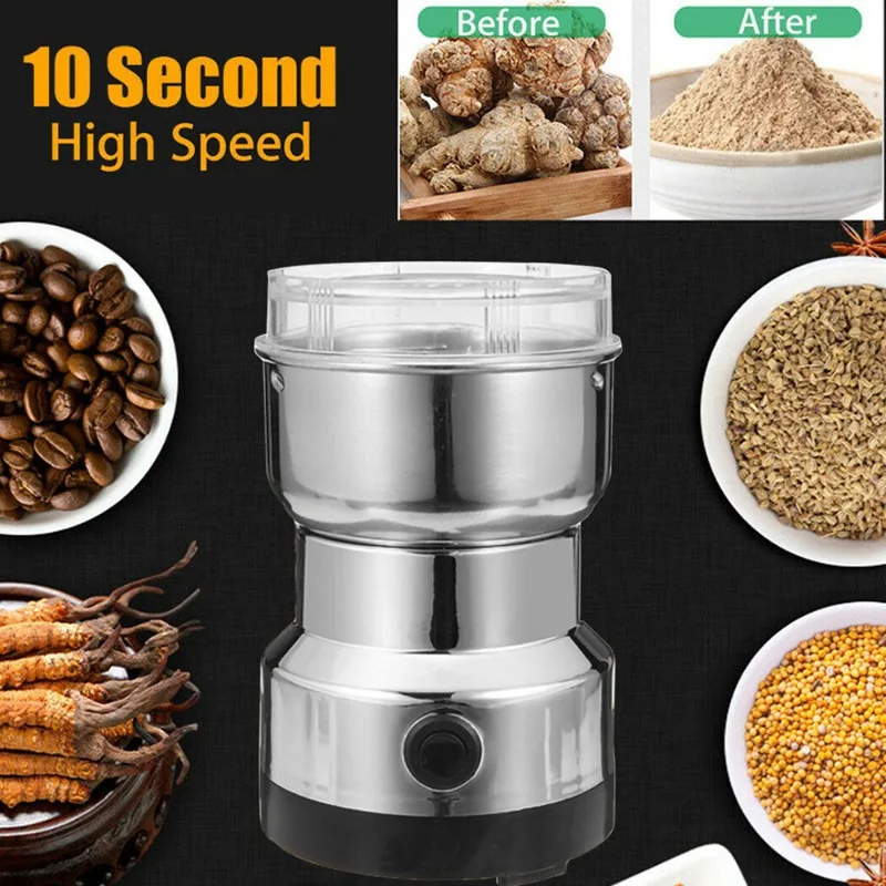 Baby Food Grinder - Penggiling Listrik 110V-220V untuk Rumah, Kopi,