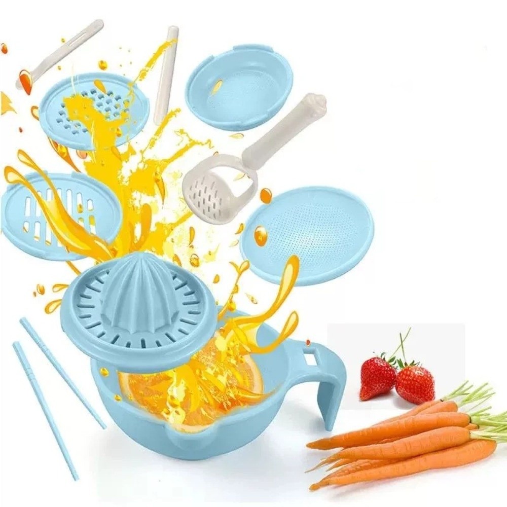 Baby Food Grinder - Mangkuk Penggiling Makanan Bayi Warna Solid