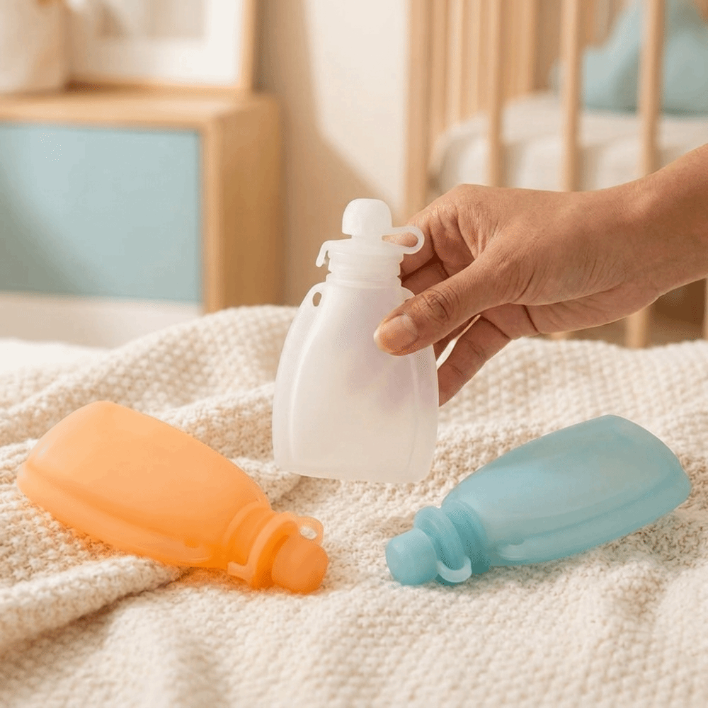 Baby Food Pouches - Kantong Makanan Bayi Bebas BPA 120ml