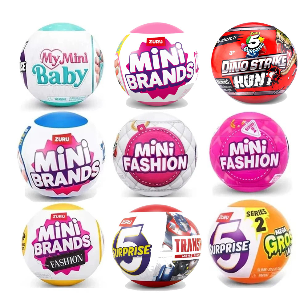 Baby Food Under 1 Year - Mainan Kejutan Zuru My Mini Brands