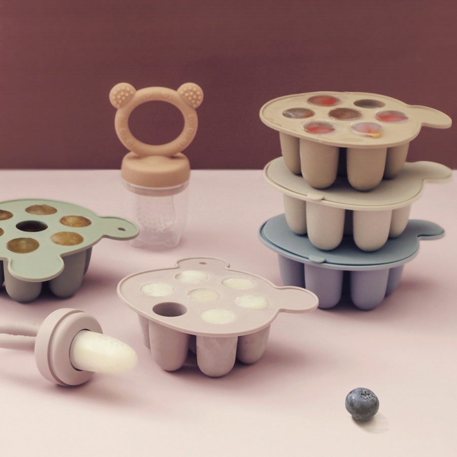 Baby Food Diet - Cetakan Es Krim Silikon untuk Bayi,
