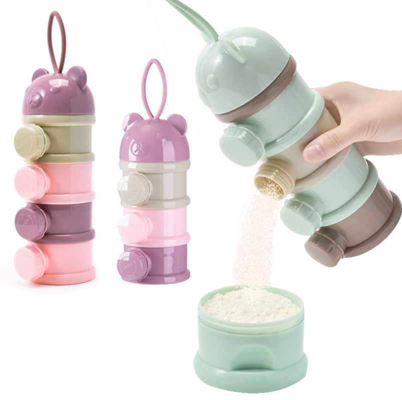 Baby Food Pouches - Penyimpanan Tiga/Empat Tingkat Portabel Wadah Makanan