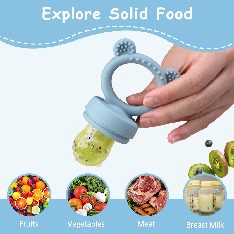 Pengumpan Buah Bayi Bentuk Ber - Baby Food Diet ulasan dan harga