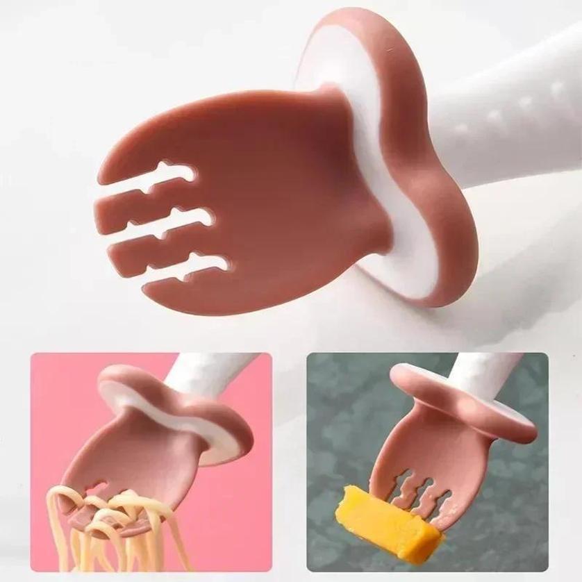 Set Peralatan Makan Anak Silik - Baby Food Utensils ulasan dan harga