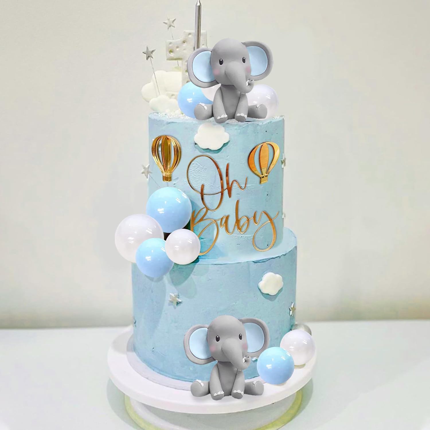 Dekorasi Kue Gajah Puncak Kue  - Baby Food For 2 Year Old ulasan dan harga