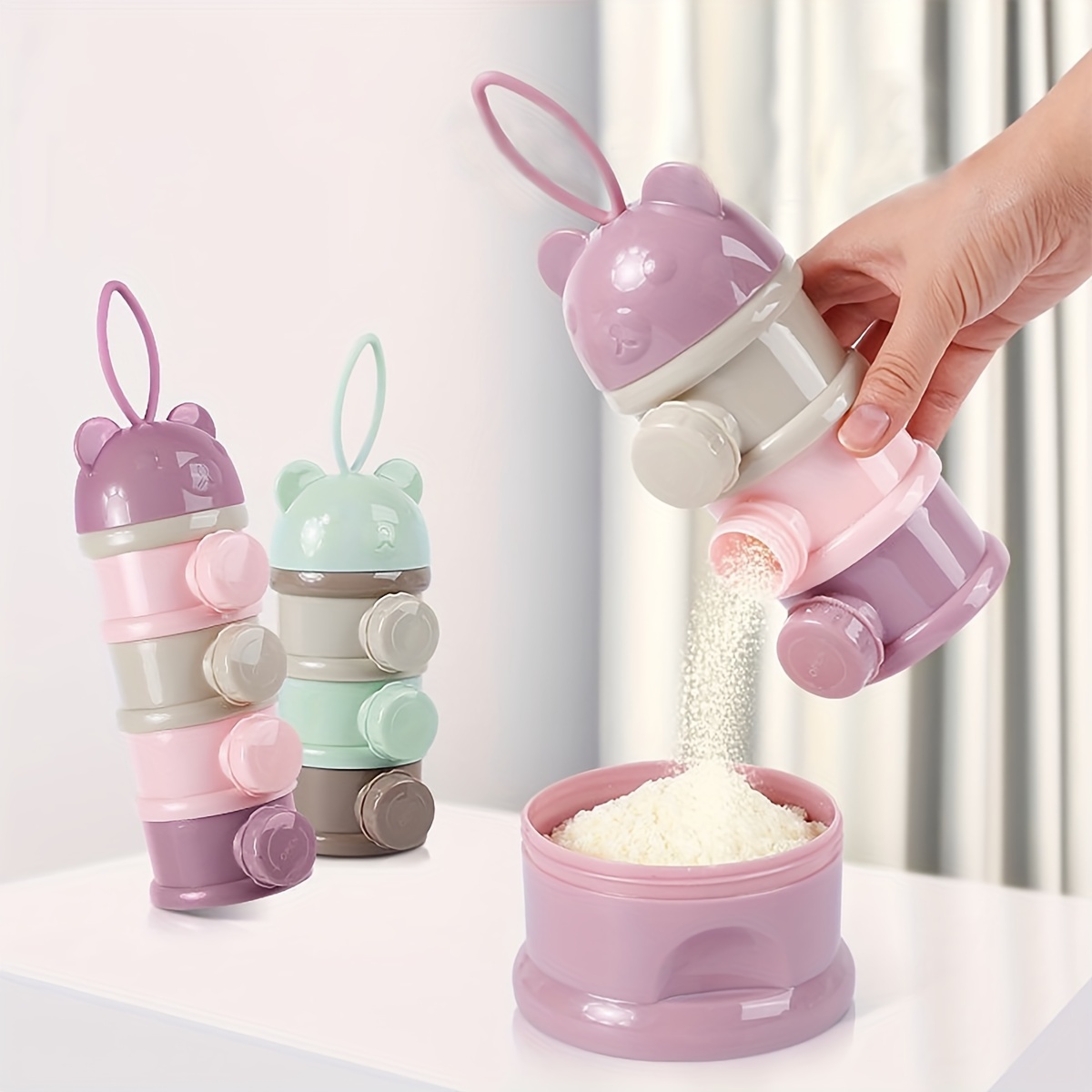 Wadah Susu Bubuk Bayi Kapasita - Baby Food Pouches ulasan dan harga