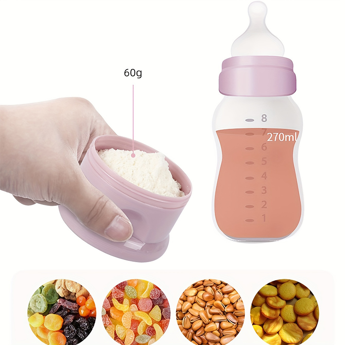 Wadah Susu Bubuk Bayi Kapasita - Baby Food Pouches ulasan dan harga