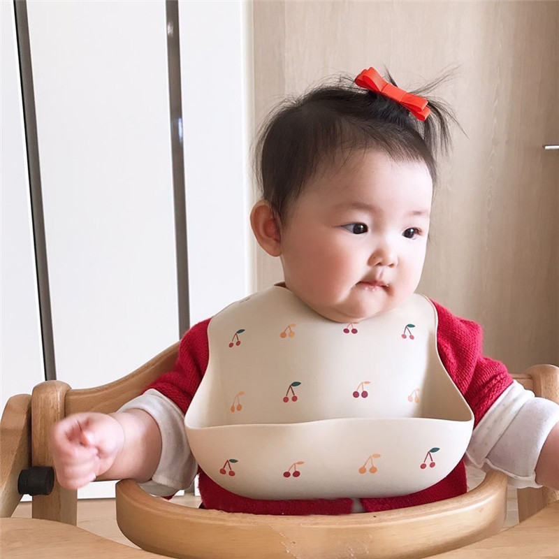 Bib Bayi Silikon Lembut Tahan  - Baby Food Quality ulasan dan harga