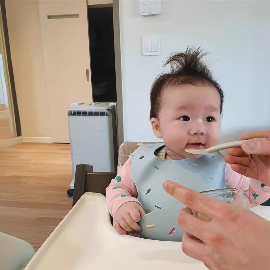 Bib Bayi Silikon Lembut Tahan  - Baby Food Quality ulasan dan harga