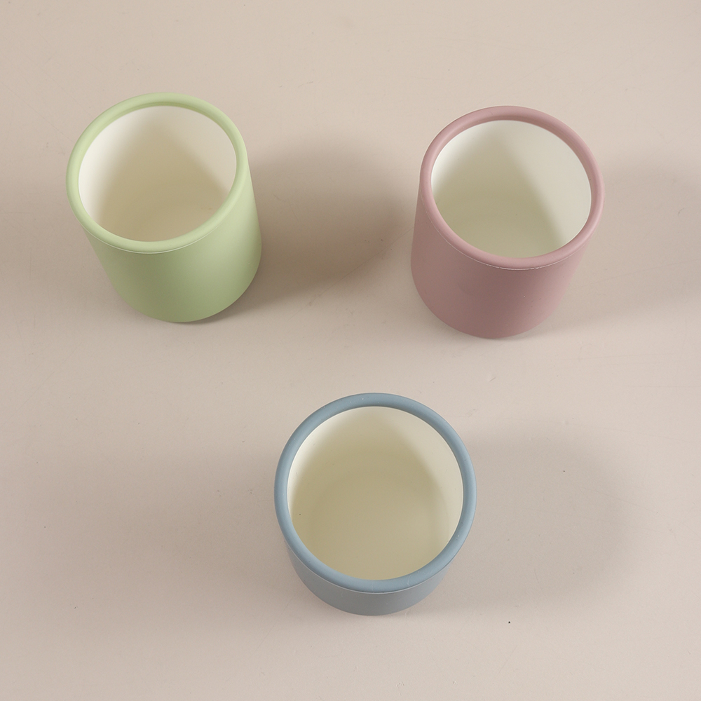 Cangkir Latihan Bayi Silikon d - Baby Food Utensils ulasan dan harga