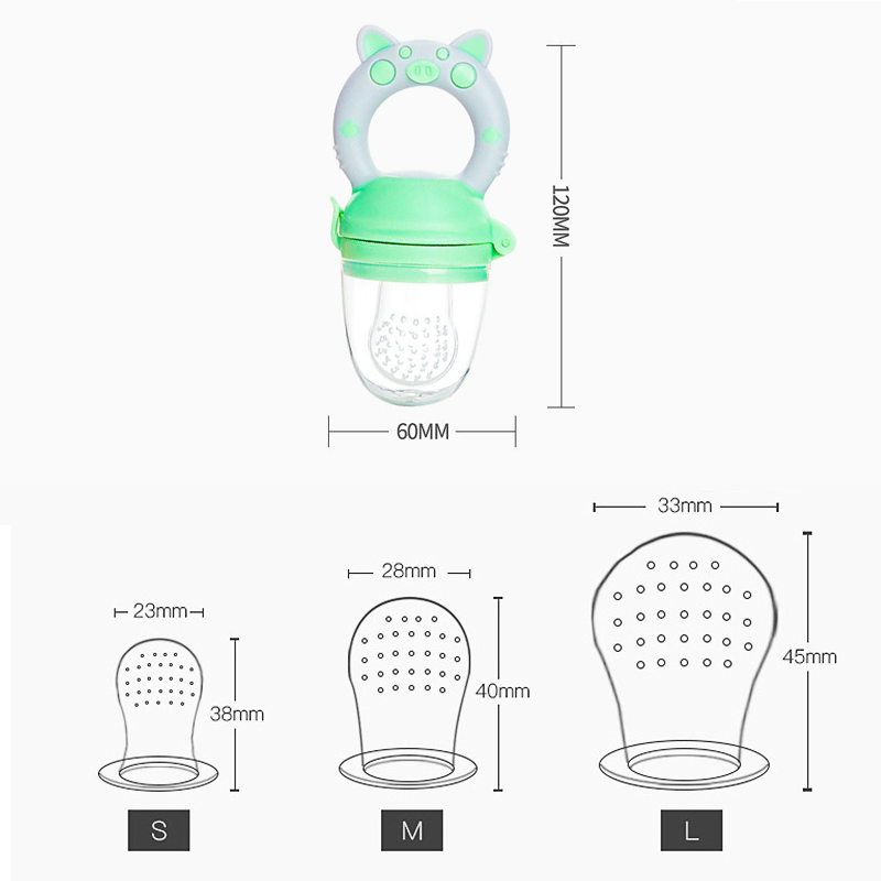 4pcs/set Alat Makan Buah & Say - Baby Food Diet ulasan dan harga