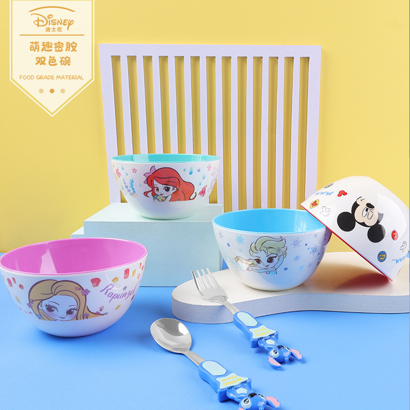 Mangkuk Anak-anak Kartun Snow  - Baby Food Quality ulasan dan harga