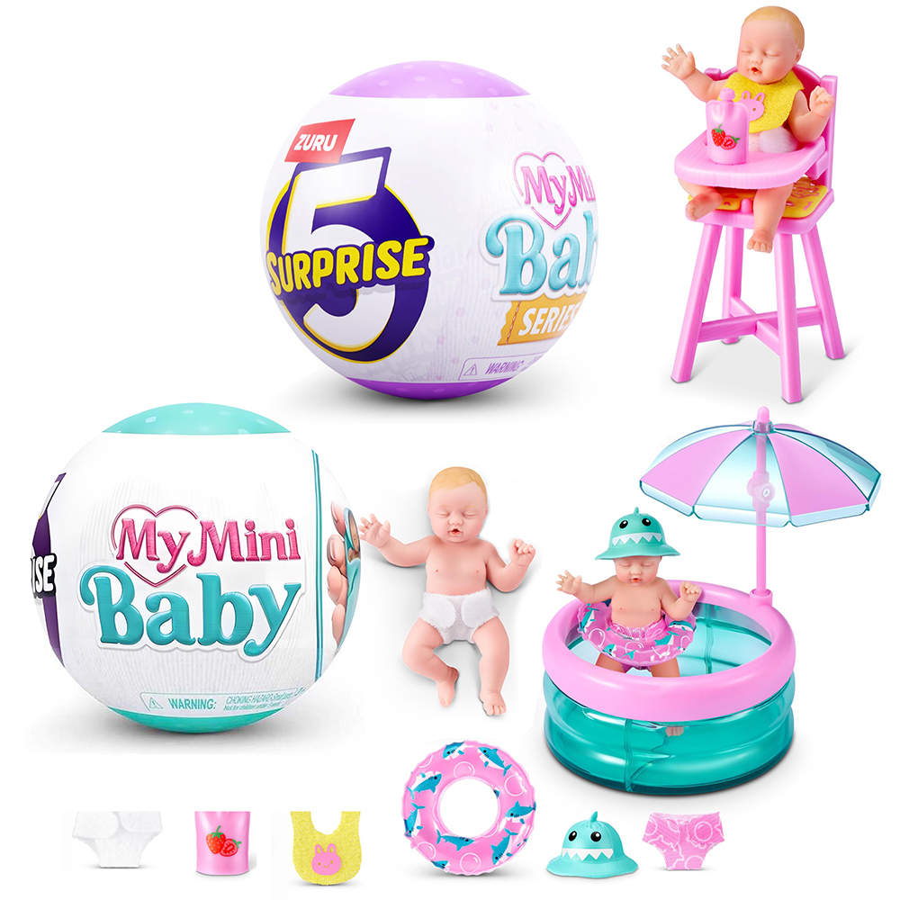 Mainan Kejutan Zuru My Mini Br - Baby Food Under 1 Year ulasan dan harga