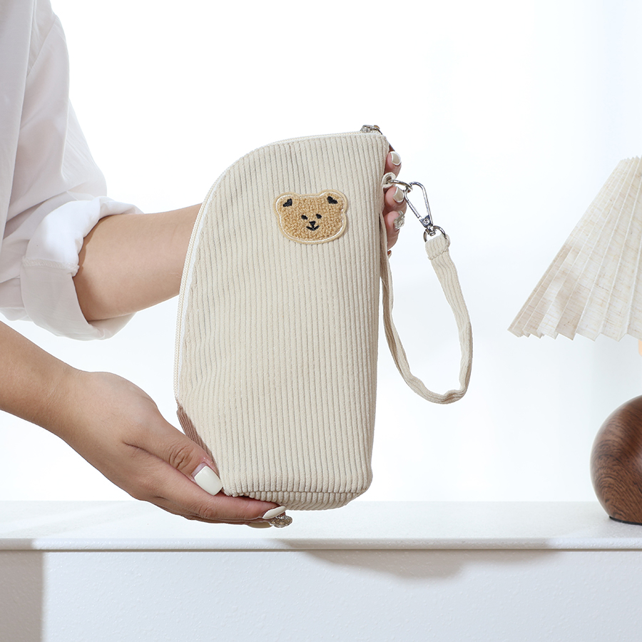 Tas Botol Bayi Desain Beruang  - Baby Food Pouches ulasan dan harga