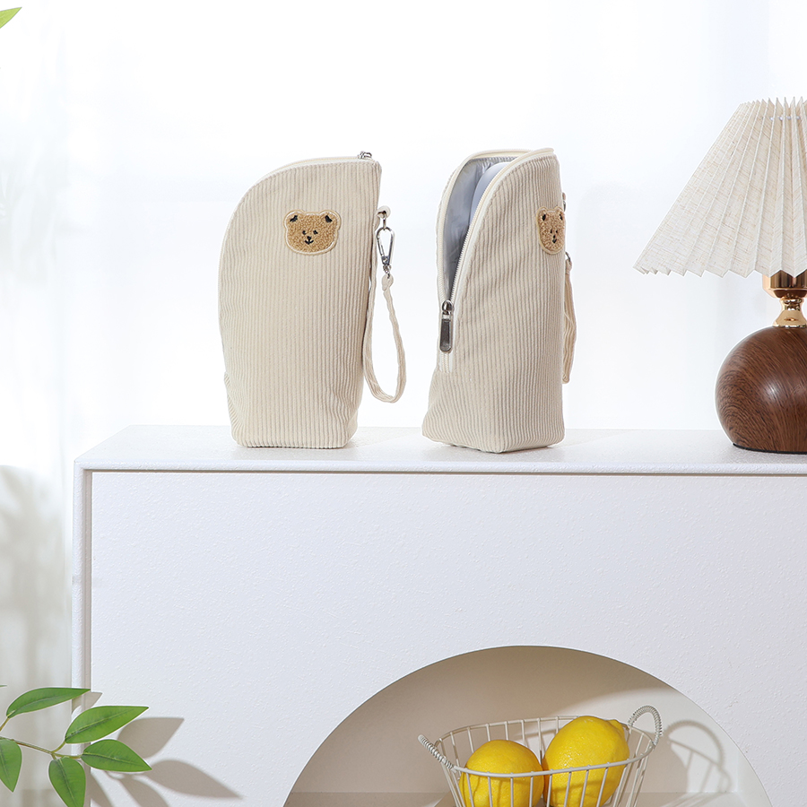Tas Botol Bayi Desain Beruang  - Baby Food Pouches ulasan dan harga