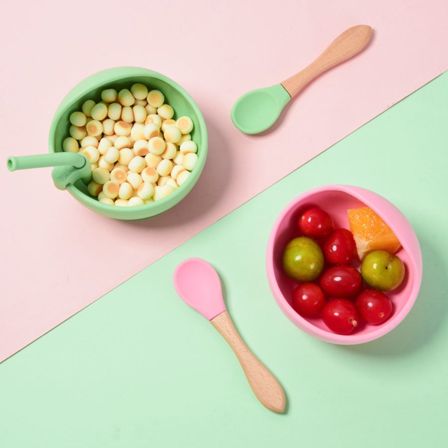 Kualitas tinggi anti tumpah si - Baby Food Utensils ulasan dan harga