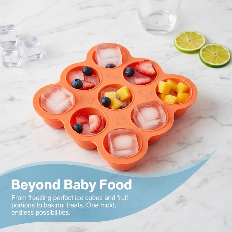 Wadah Silikon Makanan Bayi 9 G - Baby Food Stuff ulasan dan harga