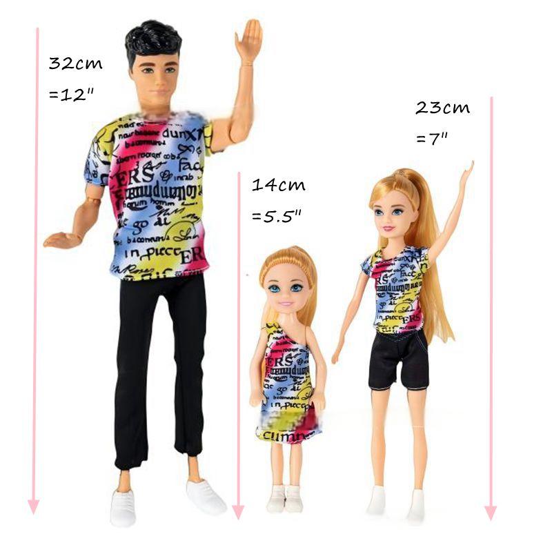 Set Keluarga 3 Orang Ayah Bapa - Baby Food Doll ulasan dan harga
