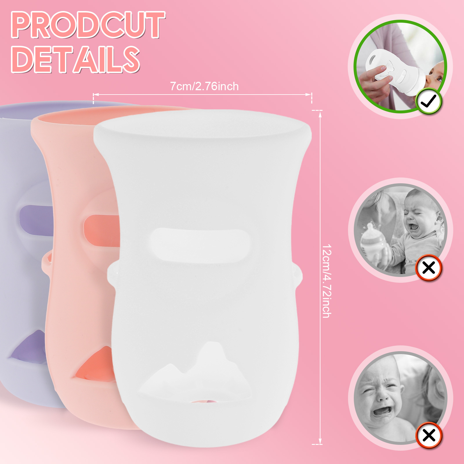 Penutup botol silikon lengan b - Baby Food Pouches ulasan dan harga