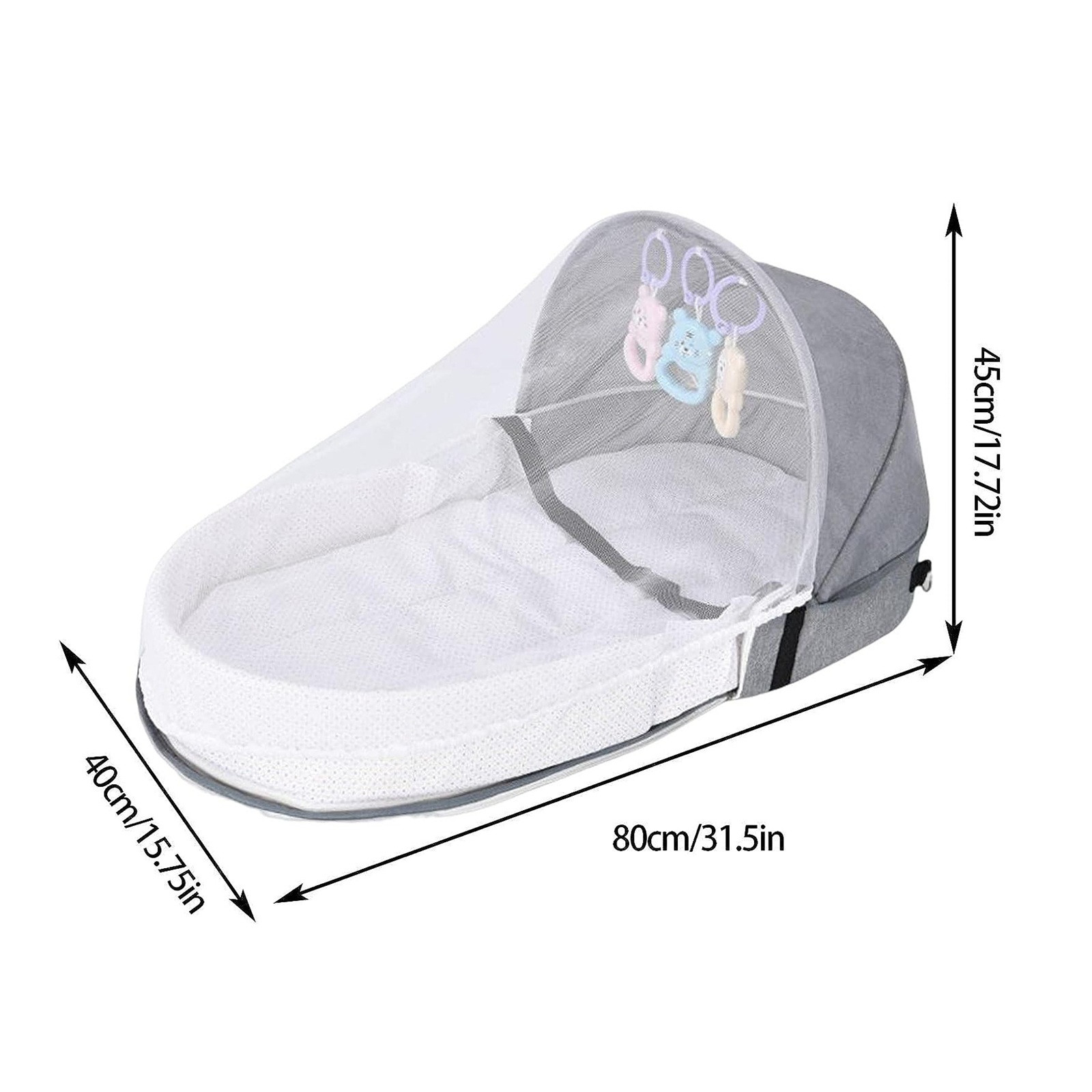 Tempat tidur bayi lipat portab - Baby Food Nestum ulasan dan harga