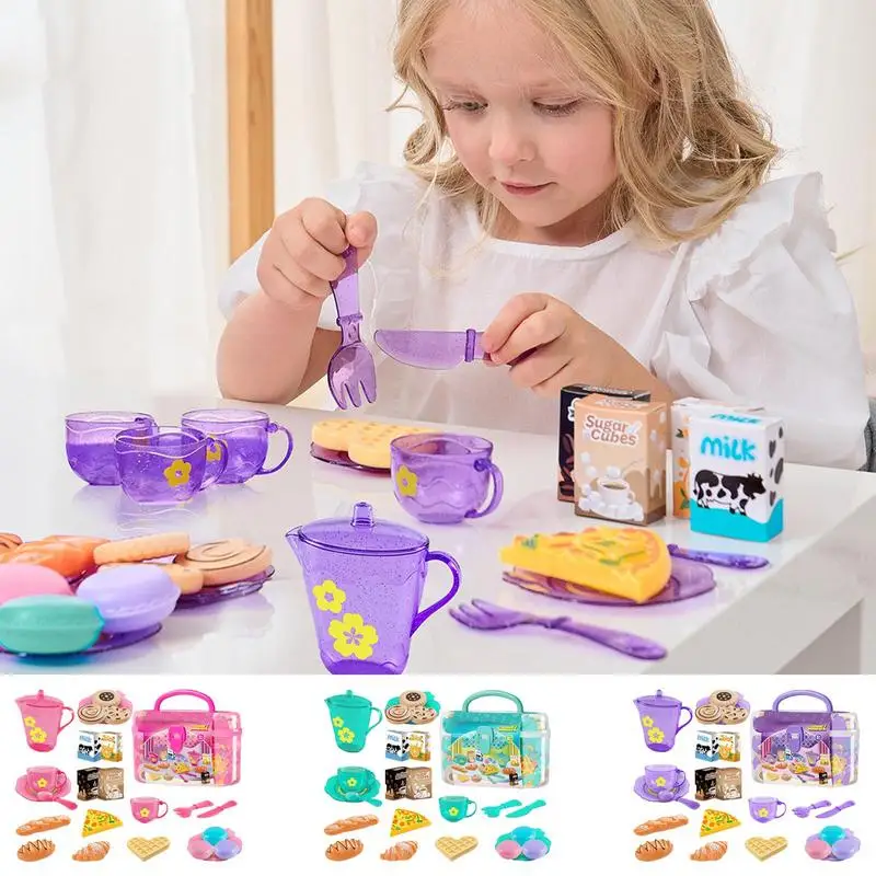 Set Teh Mainan untuk Gadis Kec - Baby Food Doll ulasan dan harga