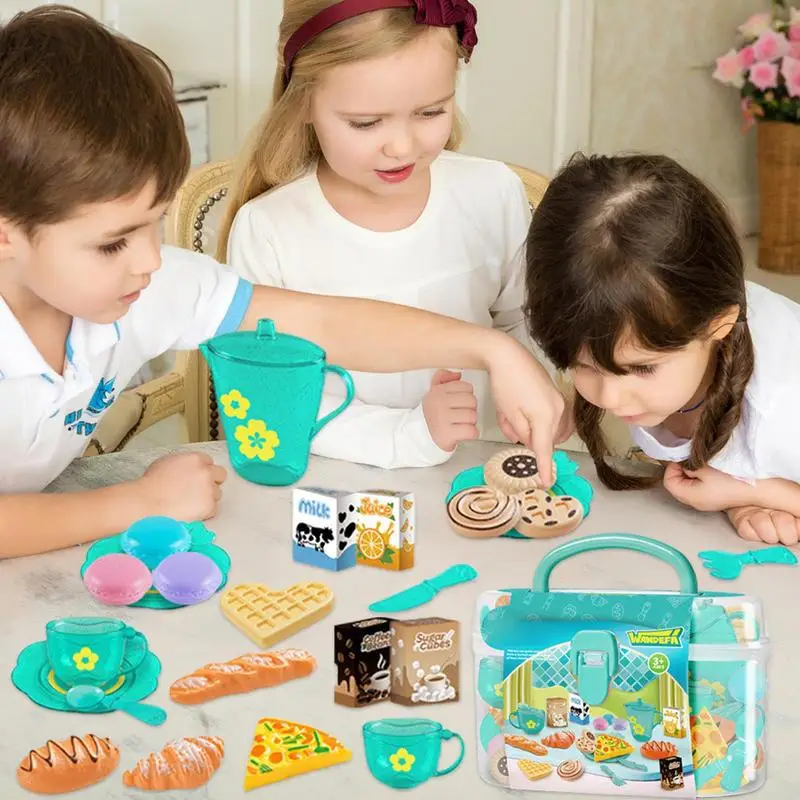 Set Teh Mainan untuk Gadis Kec - Baby Food Doll ulasan dan harga