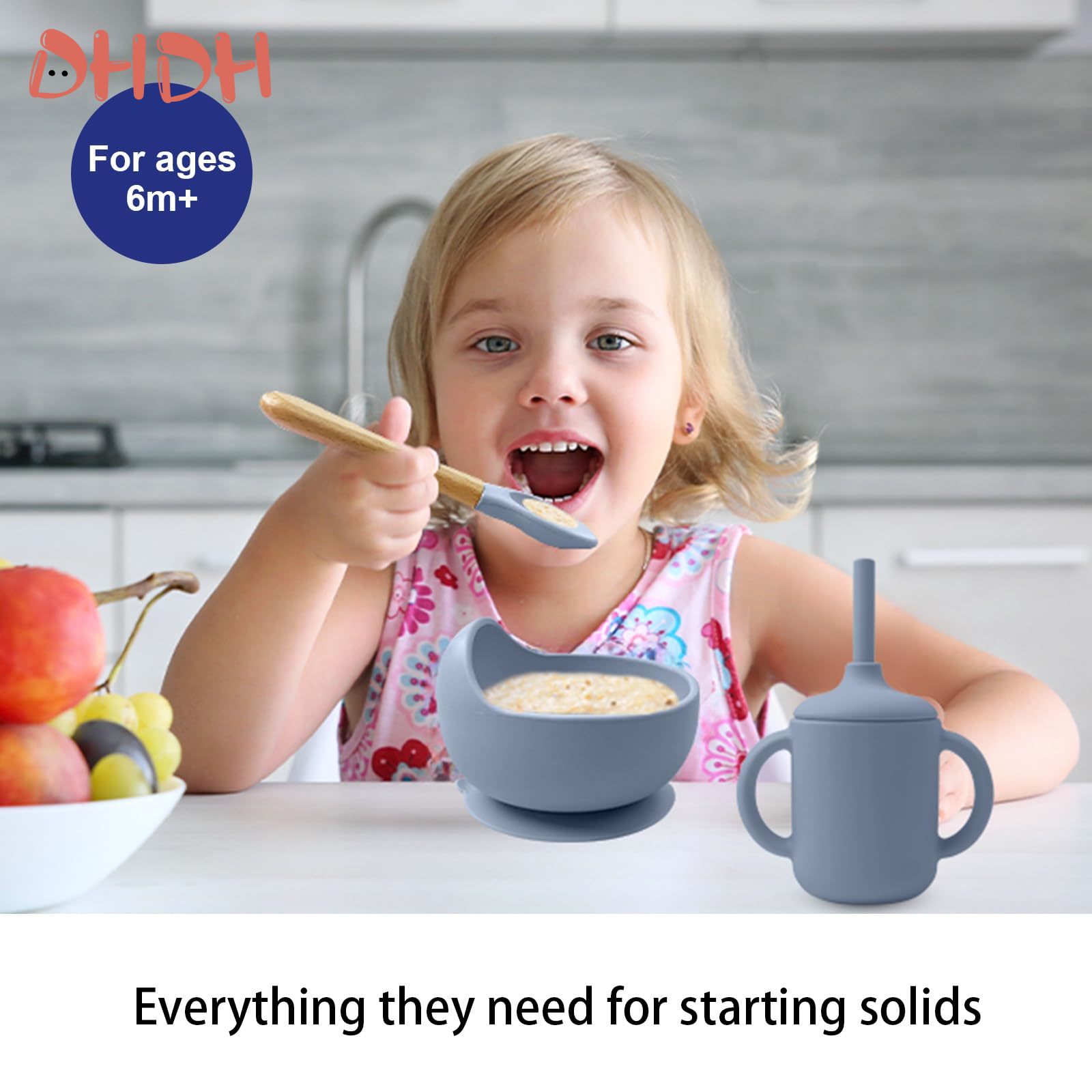 Set Peralatan Makan Bayi Silik - Baby Food Weaning ulasan dan harga