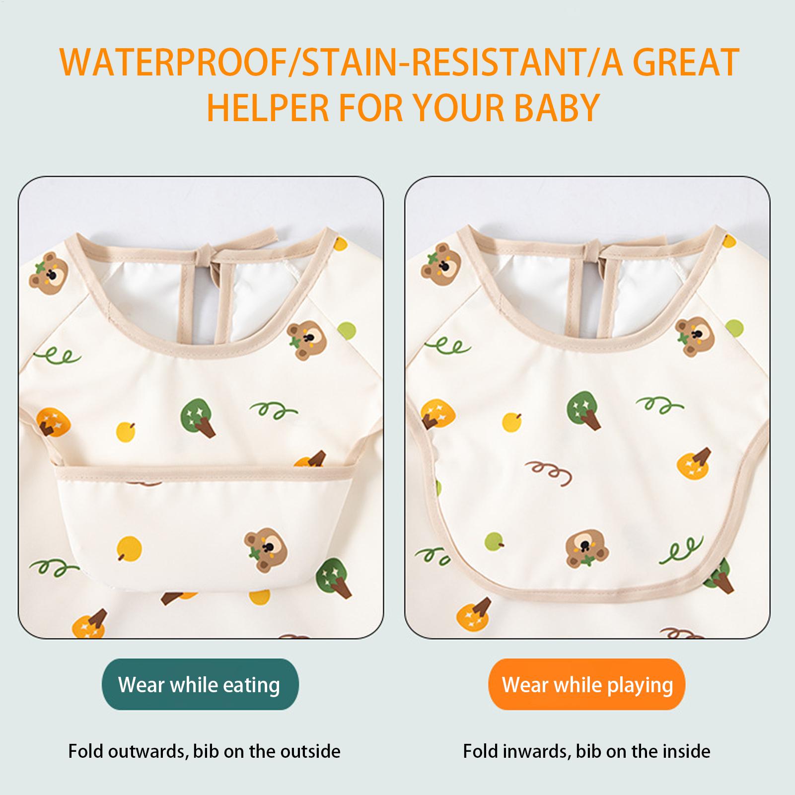 Celemek Anak Lembut Dapat Dise - Baby Food In Restaurant ulasan dan harga
