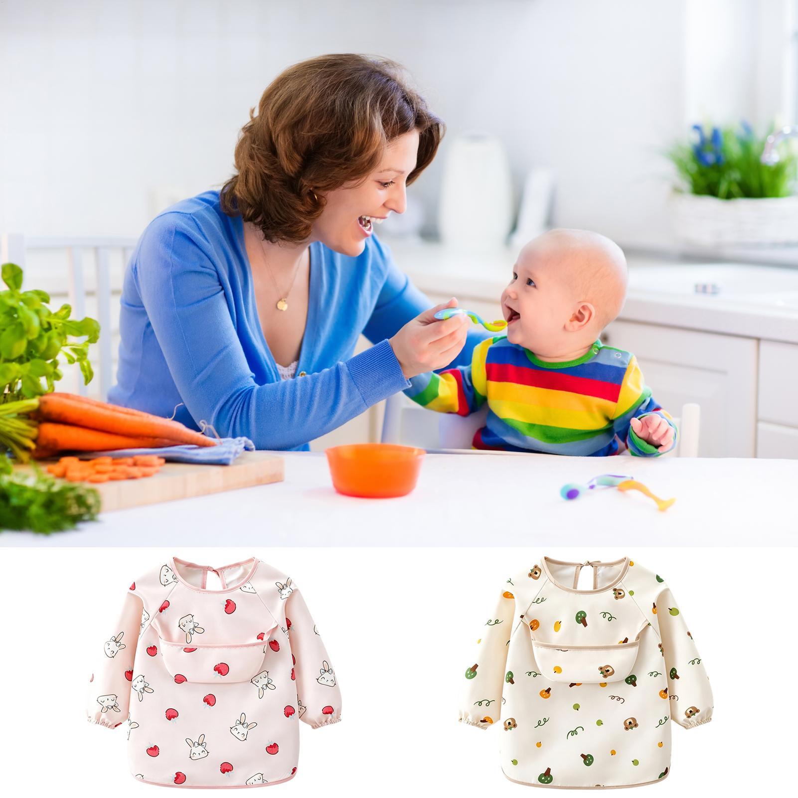 Celemek Anak Lembut Dapat Dise - Baby Food In Restaurant ulasan dan harga