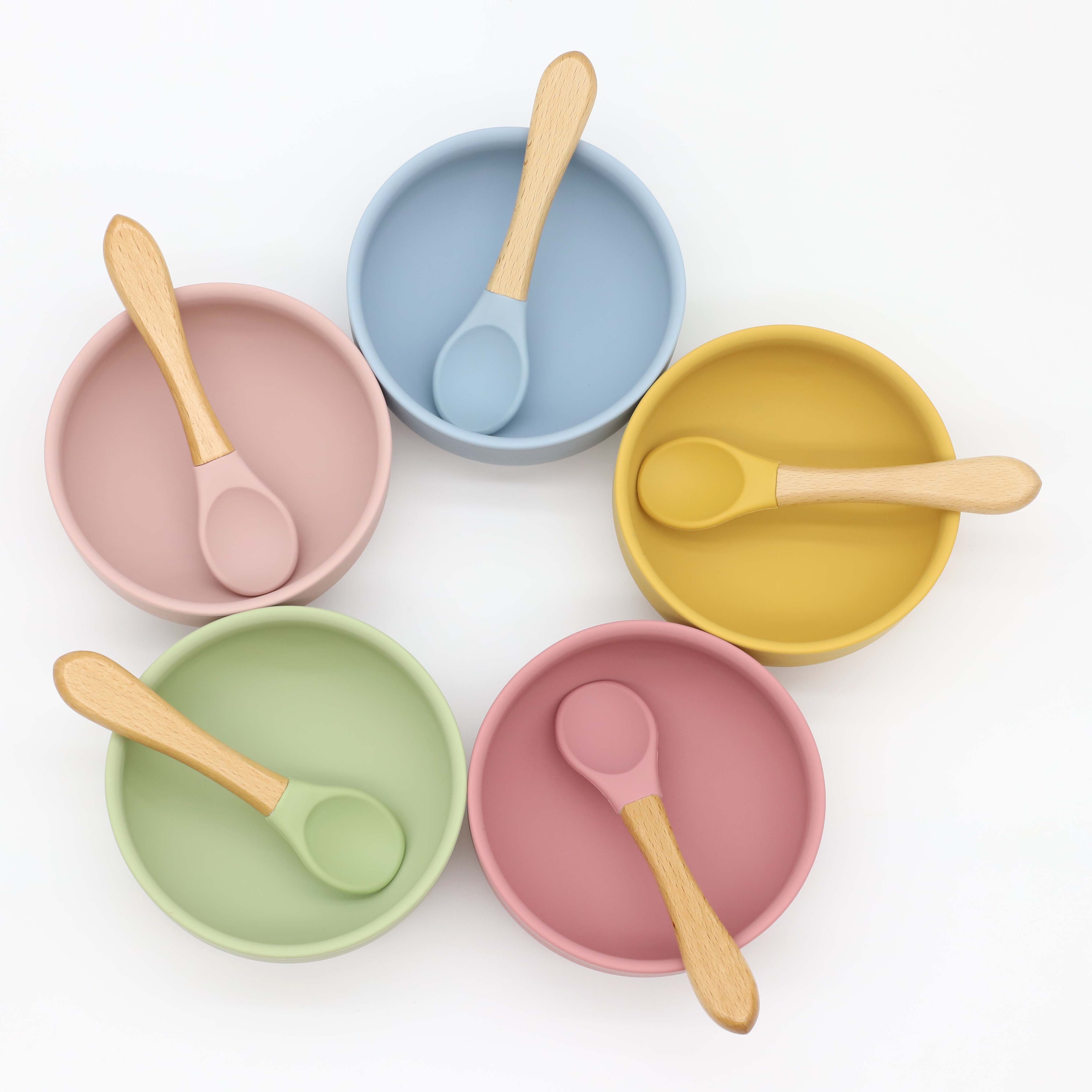 Mangkuk silikon dengan pengisa - Baby Food Diet ulasan dan harga