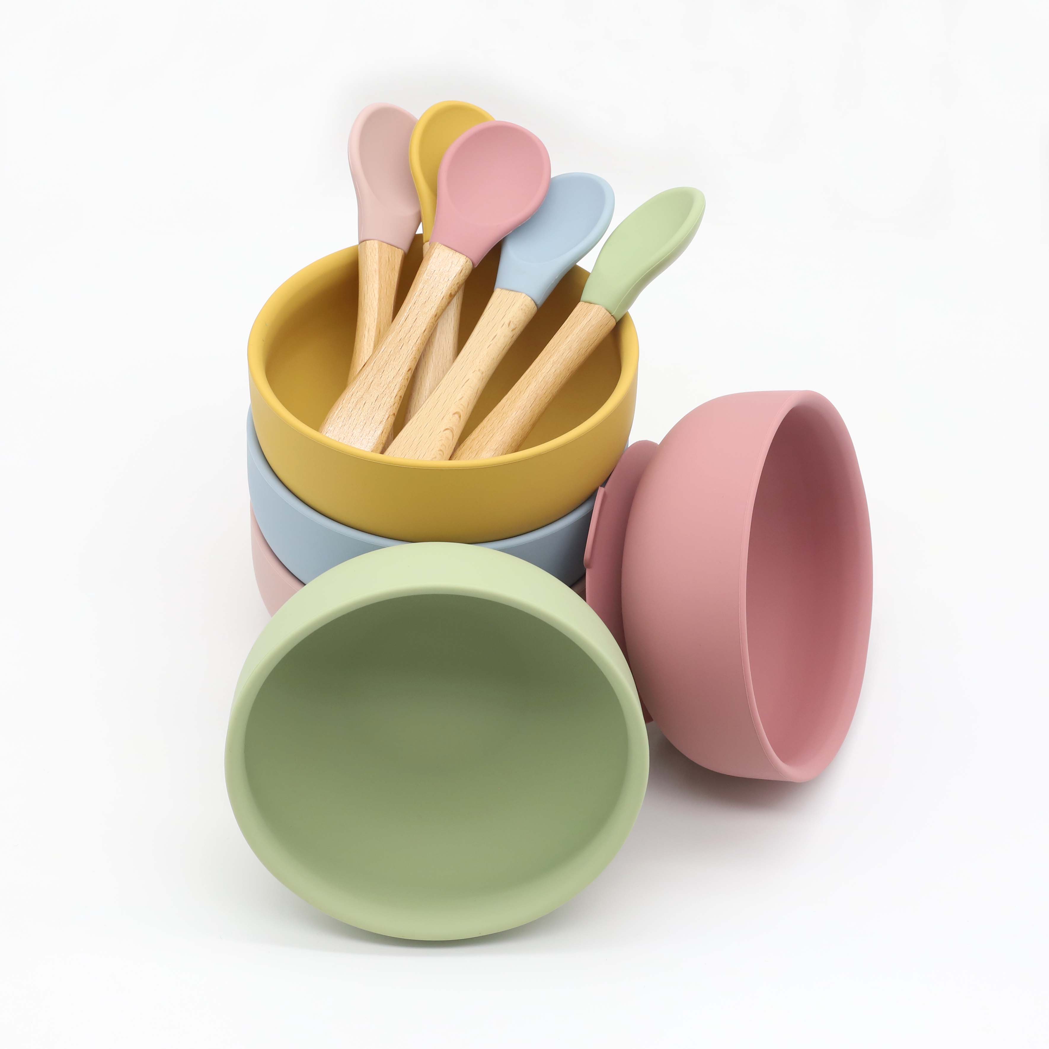 Mangkuk silikon dengan pengisa - Baby Food Diet ulasan dan harga