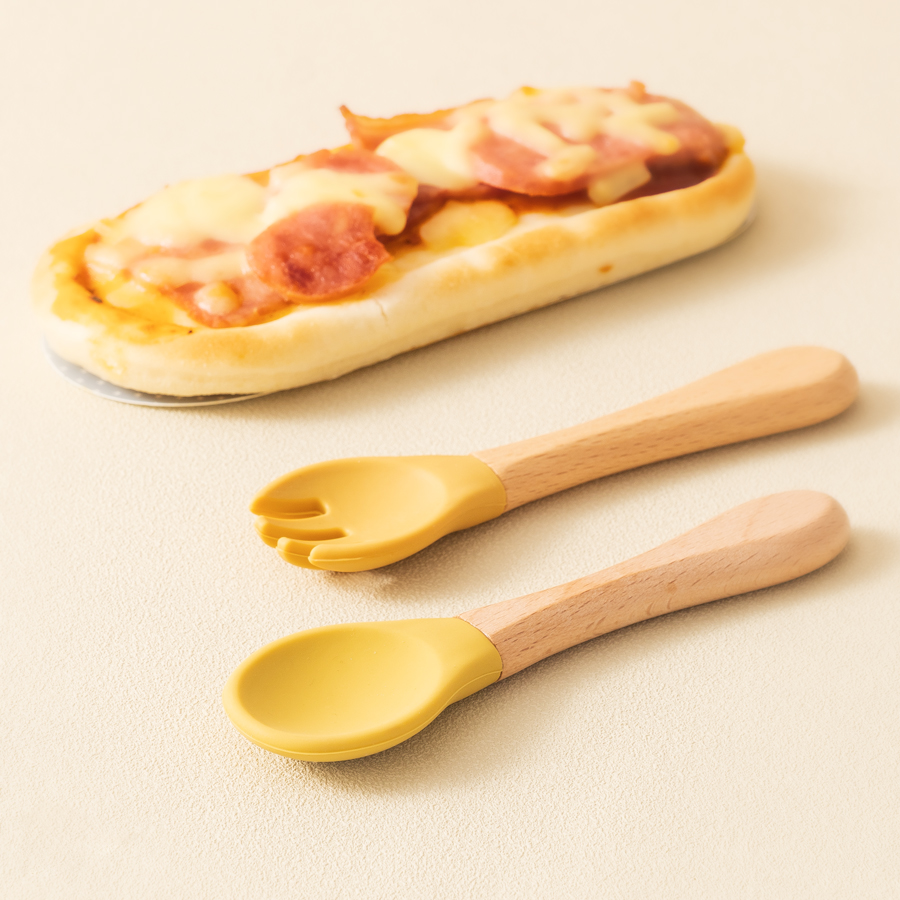 Sendok belajar bayi, 2 buah Se - Baby Food Utensils ulasan dan harga