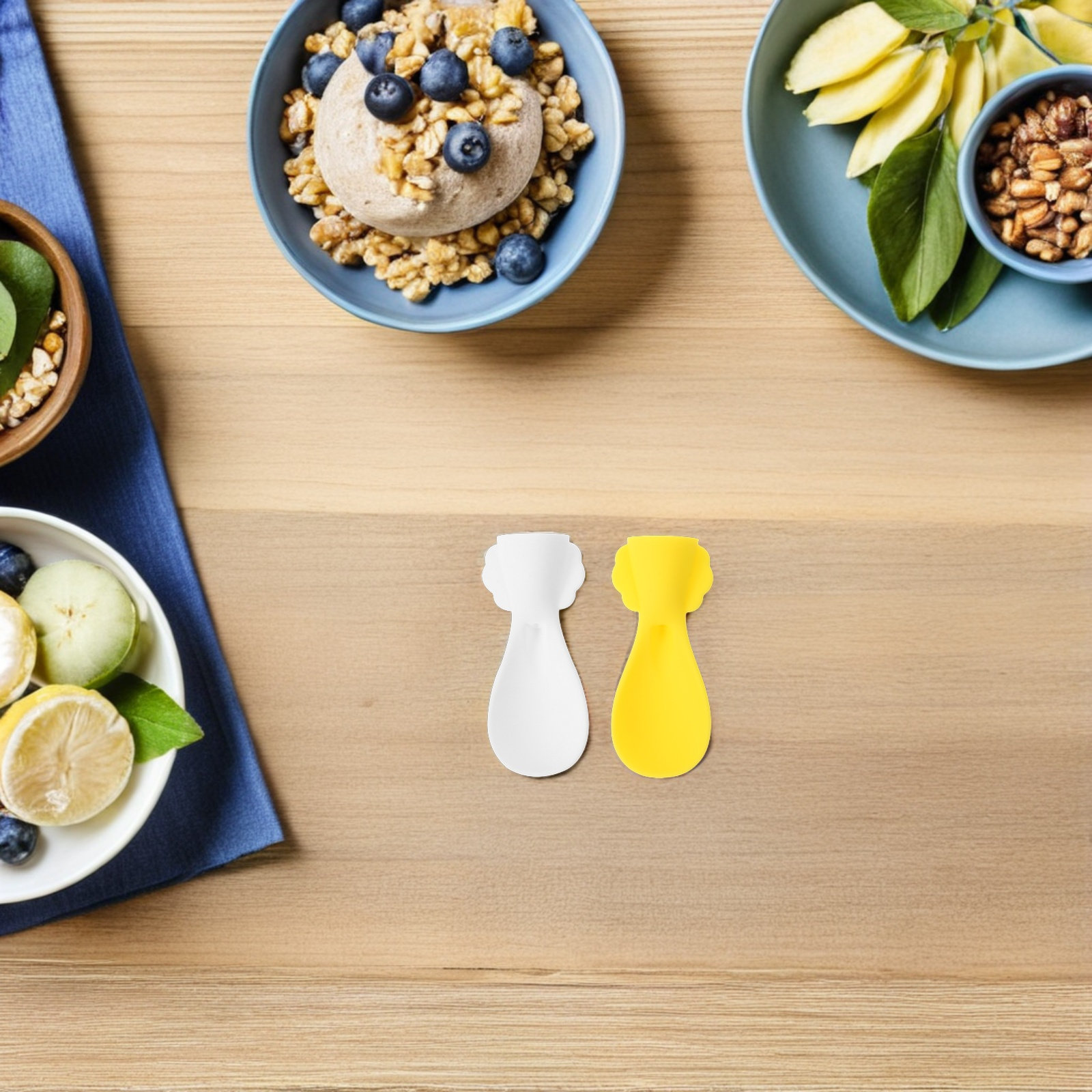 4pcs Sendok Makanan Bayi Silik - Baby Food Utensils ulasan dan harga