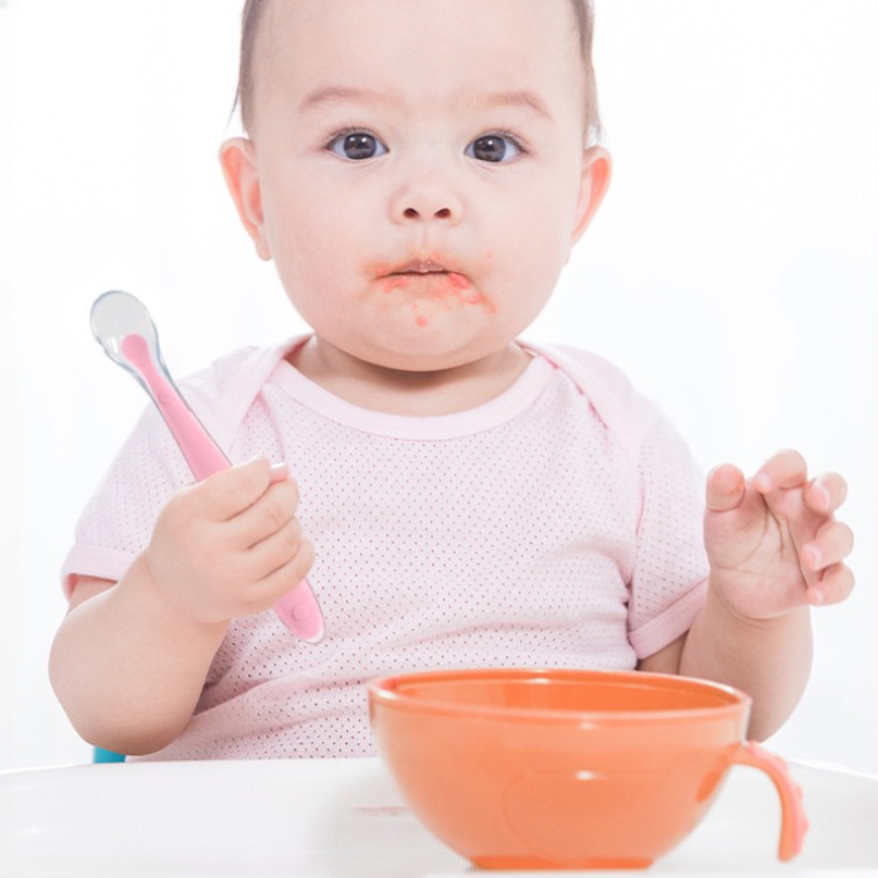 Sendok silikon bayi bebas BPA  - Baby Food Utensils ulasan dan harga