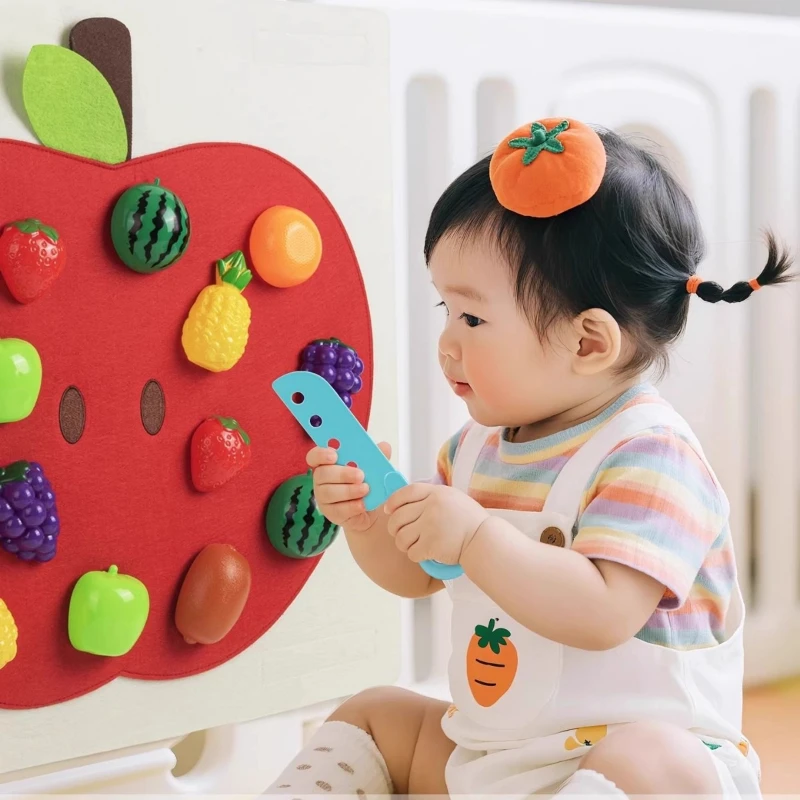 Mainan Makanan Papan Felt Bayi - Baby Food Under 1 Year ulasan dan harga